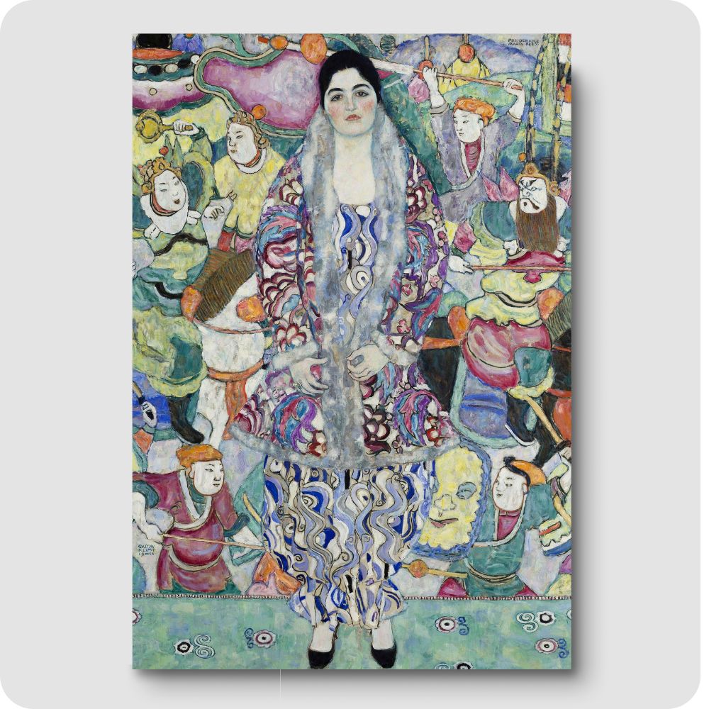 Gustav Klimt_Portrait of Friederike Maria Beer (1916)