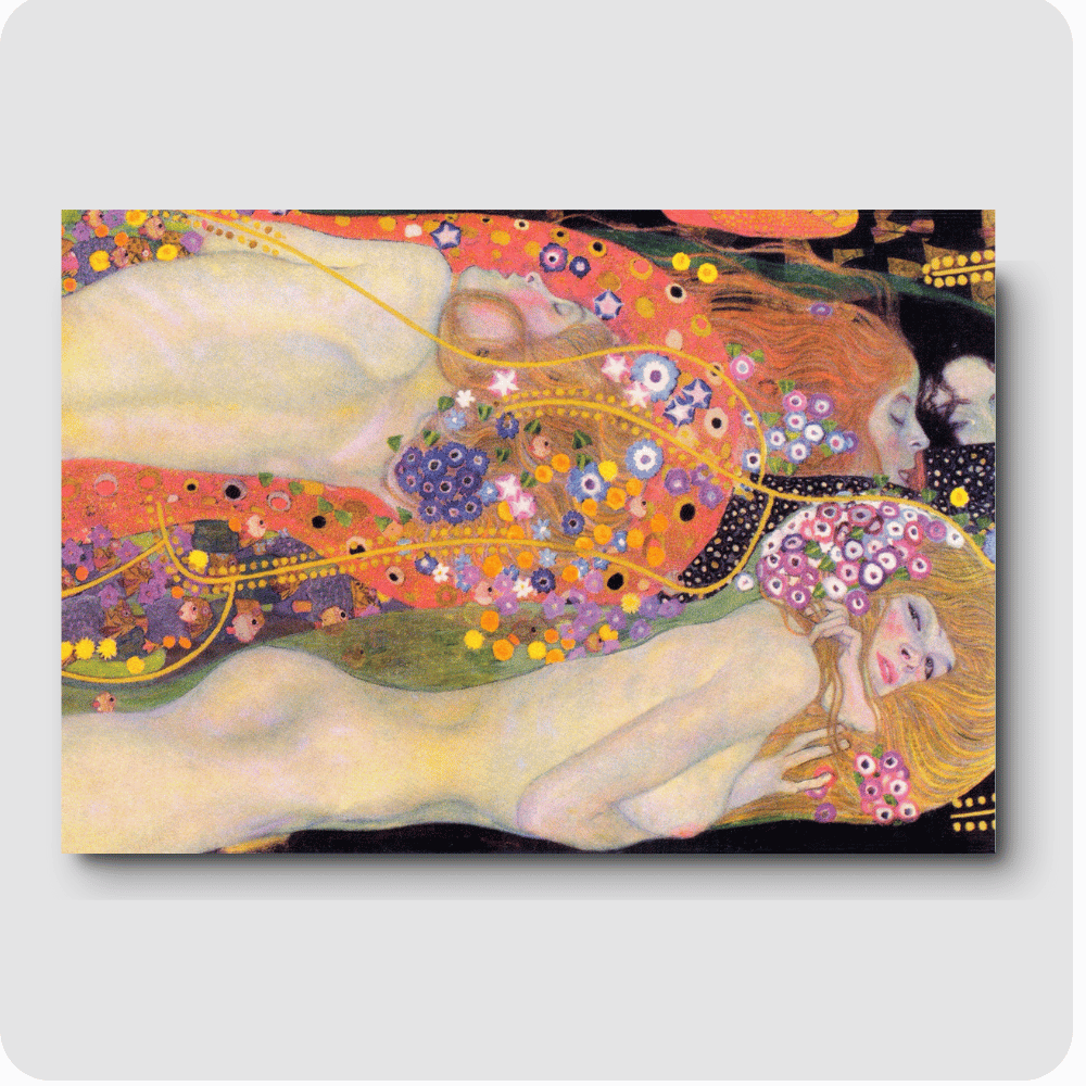 Gustav Klimt_Water Serpents II (1907)
